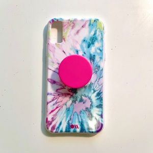 Case-Mate Sun Bleached iPhone X Case w/ PopSocket